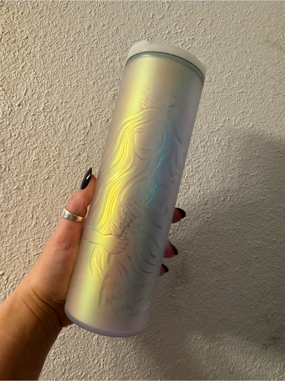 Iridescent Stainless Tumbler - Subtle Rainbow Sheen